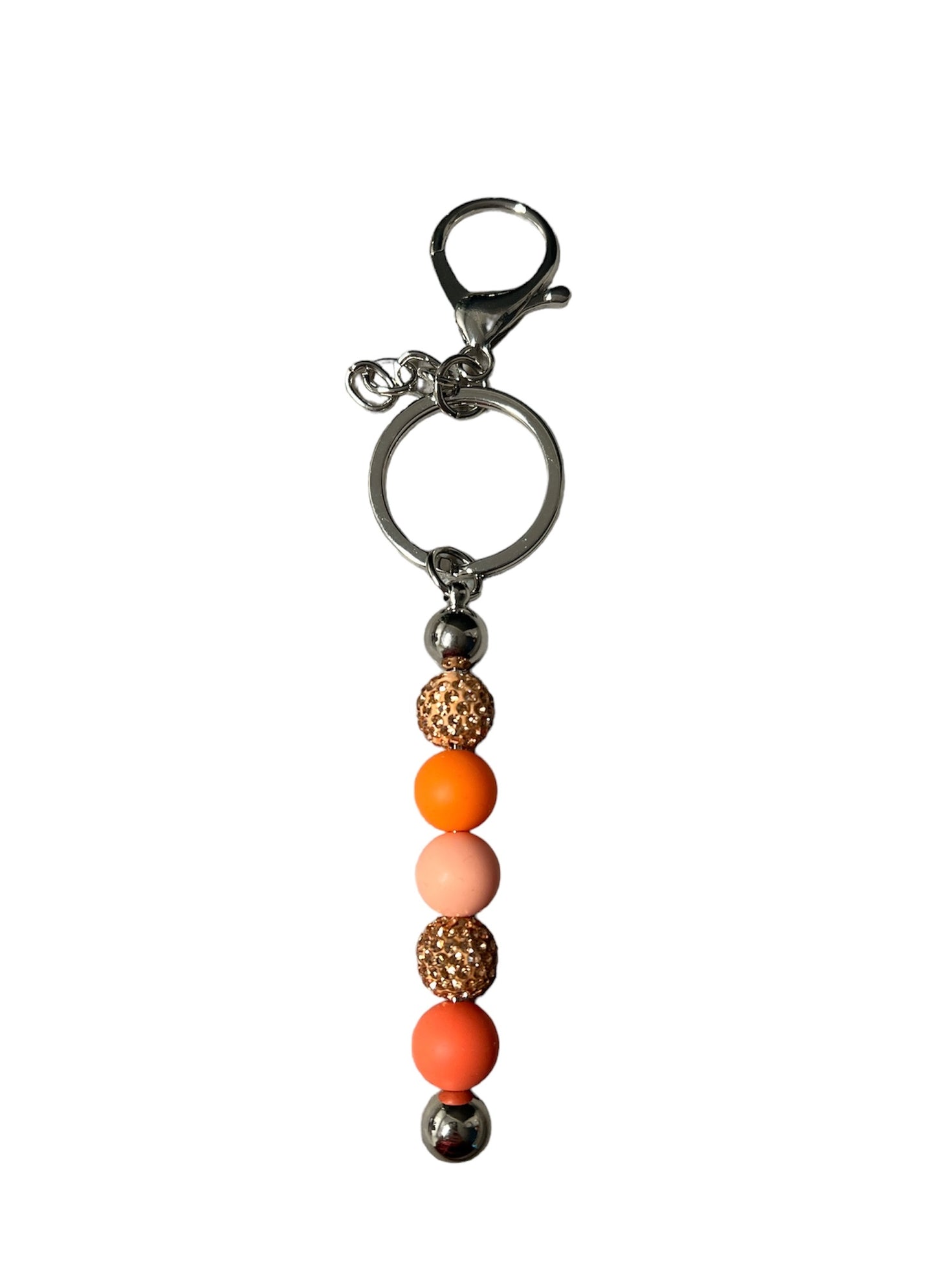 Beaded Bar Keychain