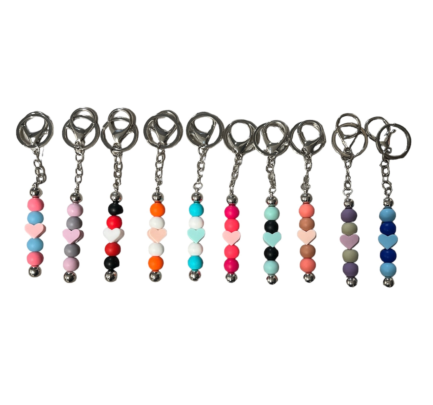 Beaded Bar Keychains