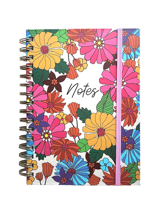 8x6 FLORAL NOTEBOOK