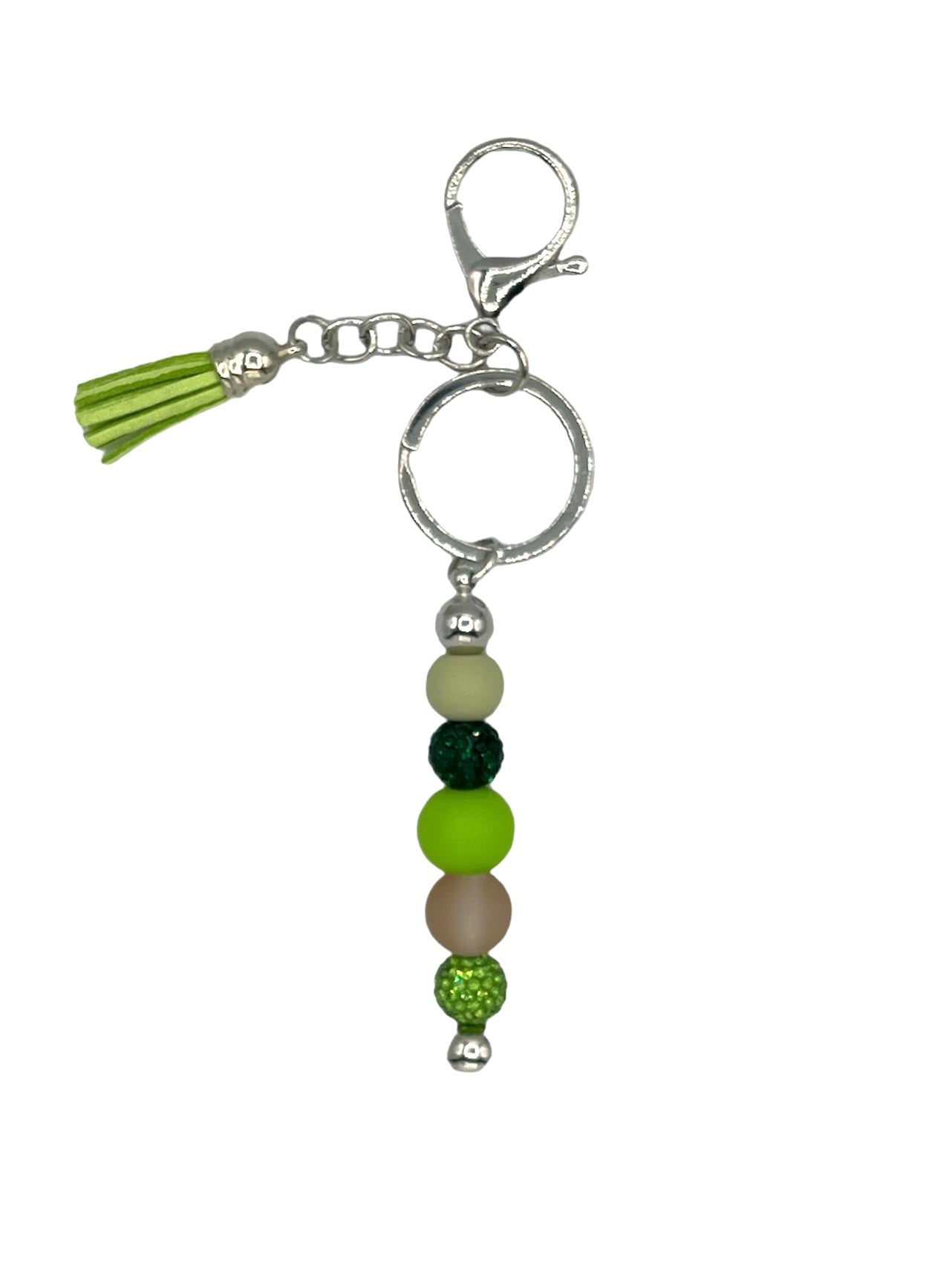 Beaded Bar Kiwi Keychain