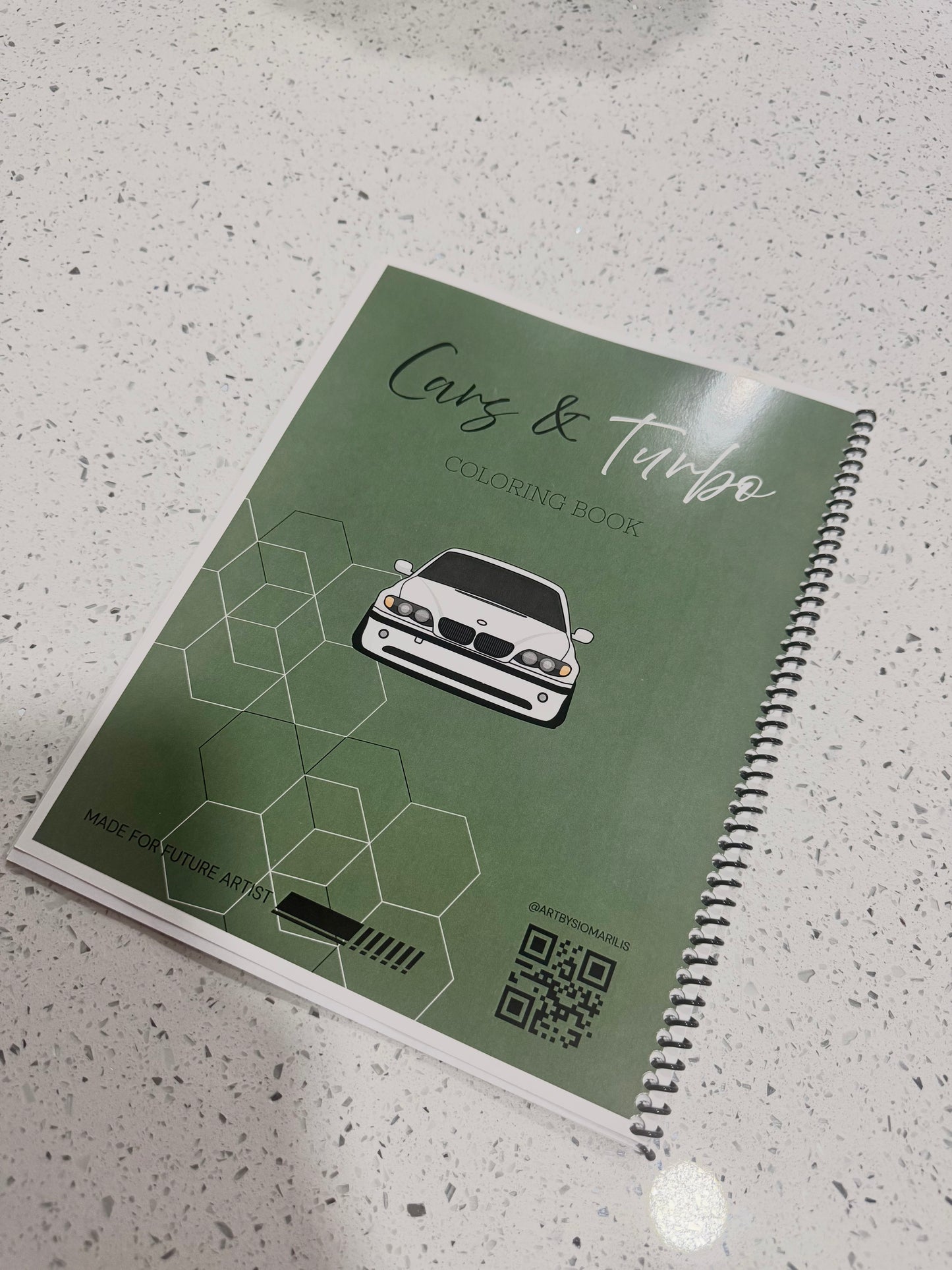 CARS & TURBO COLORING BOOK