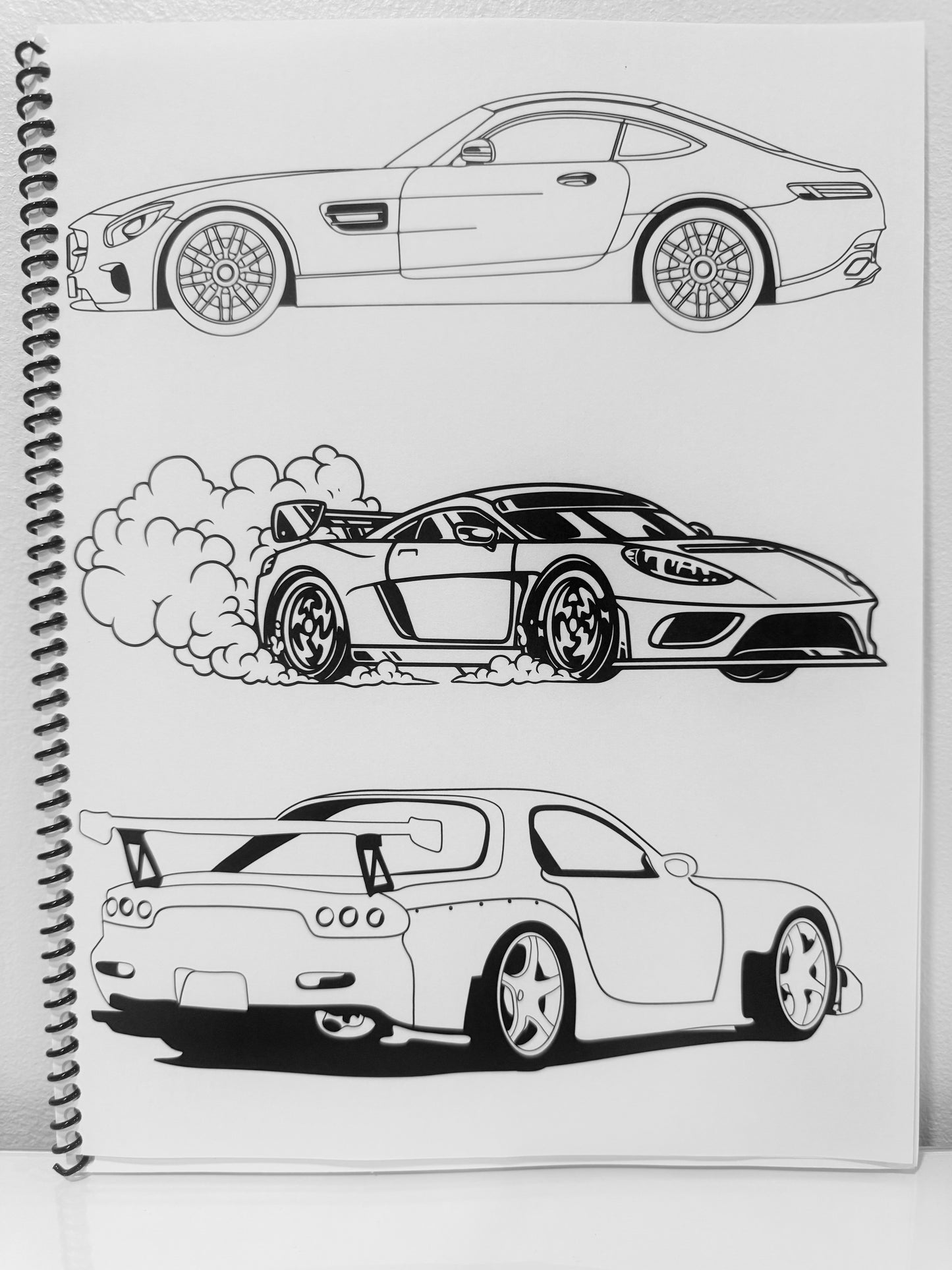 CARS & TURBO COLORING BOOK