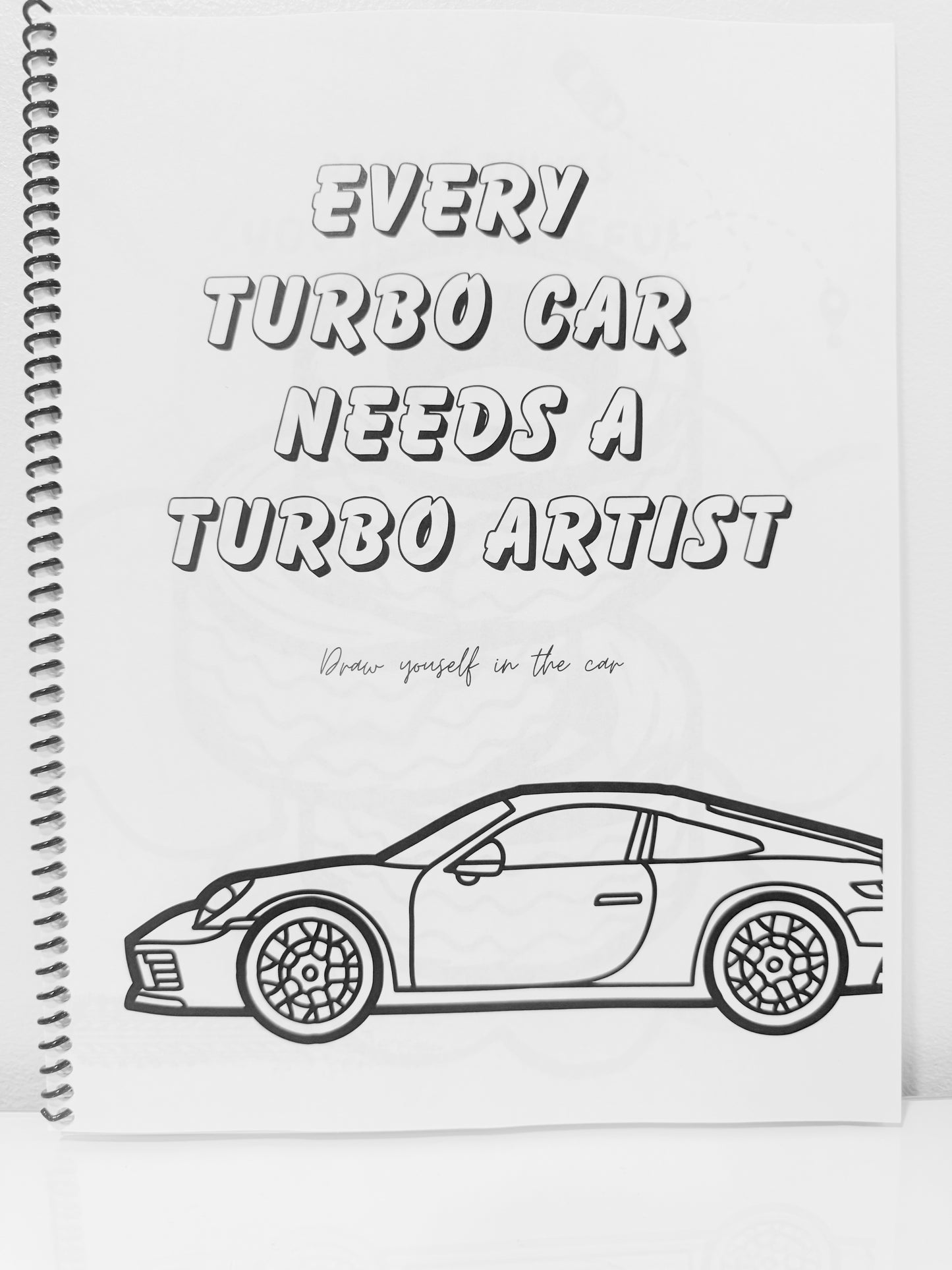 CARS & TURBO COLORING BOOK